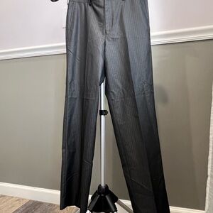 Joseph & Feiss Gray Dress Pants with Tailored Look and Smooth Fabric